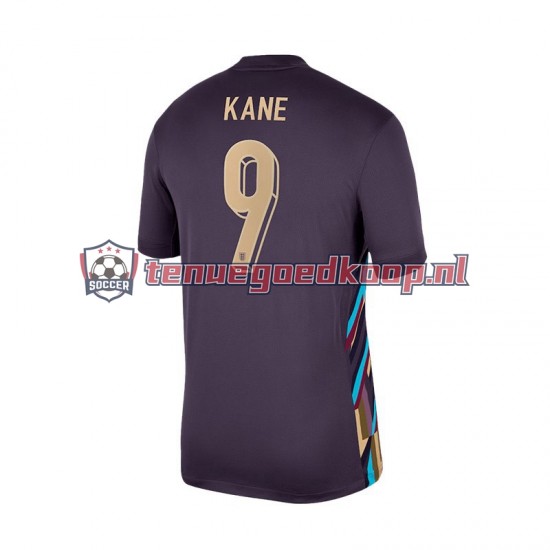 Uit Tenue van Engeland Harry Kane 10 Heren EK 2024 Korte Mouw