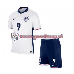 Thuis Tenue van Engeland Harry Kane 9 Kind 2-13 jaar EK 2024 Korte Mouw