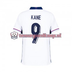 Thuis Tenue van Engeland Harry Kane 9 Heren EK 2024 Korte Mouw Wit