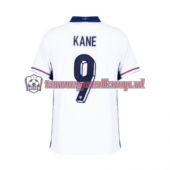 Thuis Tenue van Engeland Harry Kane 9 Heren EK 2024 Korte Mouw Wit