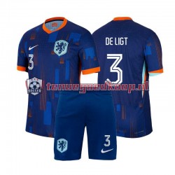 Uit Tenue van Nederland Matthijs de Ligt 3 Kind 2-13 jaar EK 2024 Korte Mouw