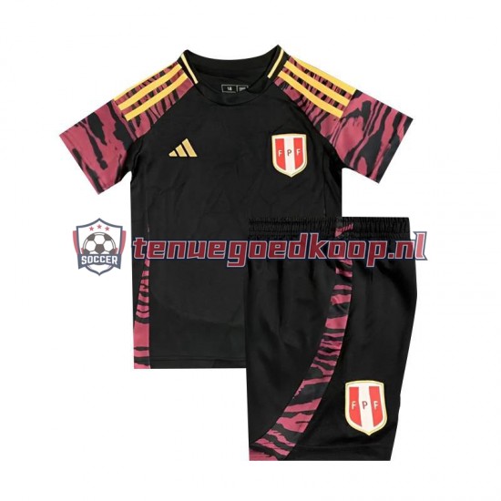 Uit Tenue van Peru Copa America Kind 2-13 jaar 2024 Korte Mouw