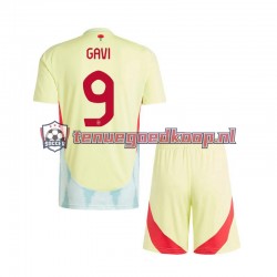 Uit Tenue van Spanje Gavi 9 Kind 2-13 jaar EK 2024 Korte Mouw