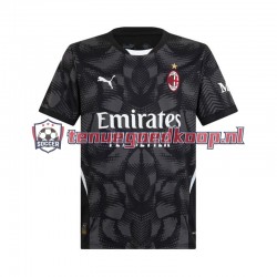 Thuis Tenue van AC Milan Keepersshirt Heren 2024-25 Korte Mouw Zwart