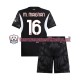 Thuis Tenue van AC Milan Keepersshirt Mike Maignan 16 Kind 2-13 jaar 2024-25 Korte Mouw Zwart