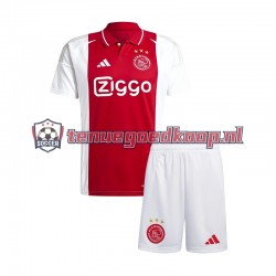 Thuis Tenue van AFC Ajax Kind 2-13 jaar 2024-25 Korte Mouw