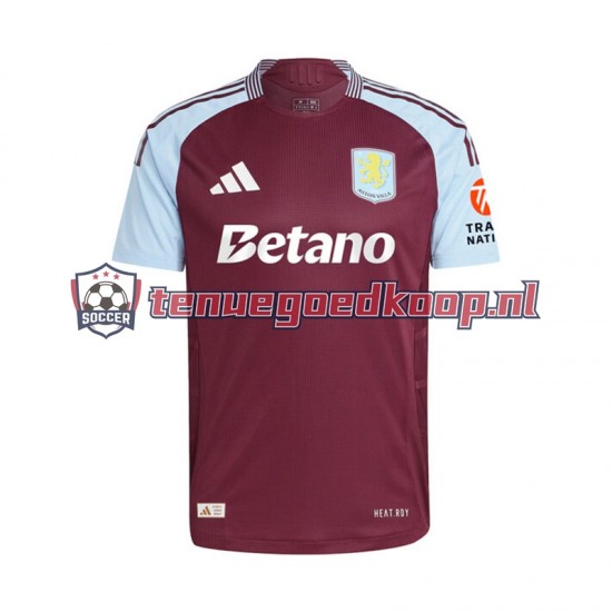 Thuis Tenue van Aston Villa Heren 2024-25 Korte Mouw