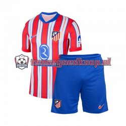 Thuis Tenue van Atlético Madrid Kind 2-13 jaar 2024-25 Korte Mouw