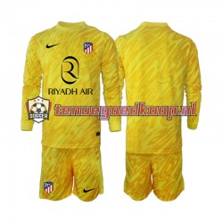 3de Tenue van Atlético Madrid Keepersshirt Kind 2-13 jaar 2024-25 Lange Mouw