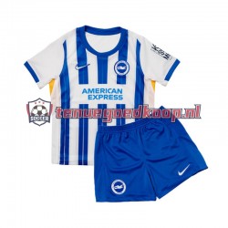 Thuis Tenue van Brighton Hove Albion Kind 2-13 jaar 2024-25 Korte Mouw