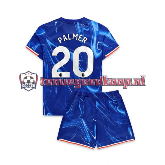 Thuis Tenue van Chelsea Cole Palmer 20 Kind 2-13 jaar 2024-25 Korte Mouw