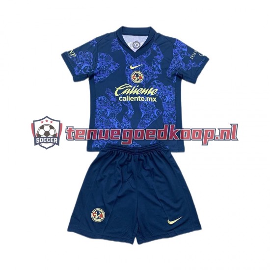 Uit Tenue van Club América Kind 2-13 jaar 2024-25 Korte Mouw