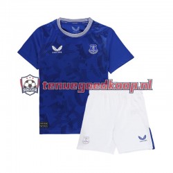 Thuis Tenue van Everton Kind 2-13 jaar 2024-25 Korte Mouw