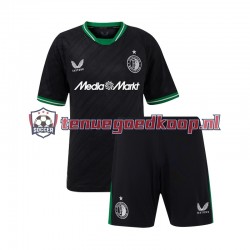 Uit Tenue van Feyenoord Rotterdam Kind 2-13 jaar 2024-25 Korte Mouw