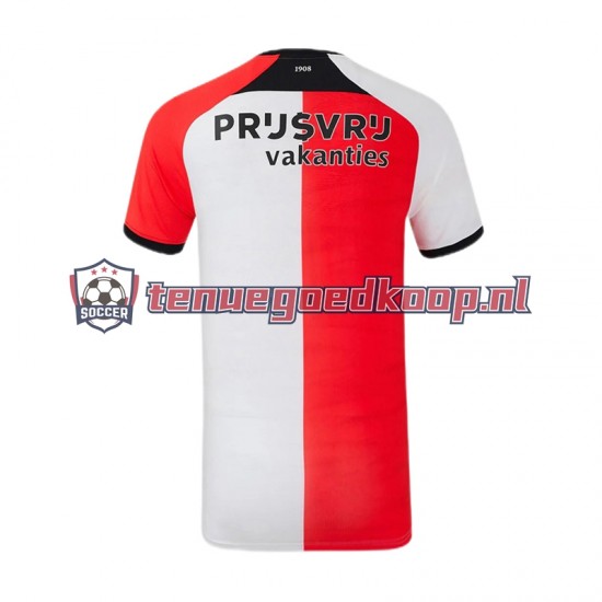 Thuis Tenue van Feyenoord Rotterdam Heren 2024-25 Korte Mouw