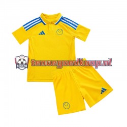 Uit Tenue van Leeds United Kind 2-13 jaar 2024-25 Korte Mouw