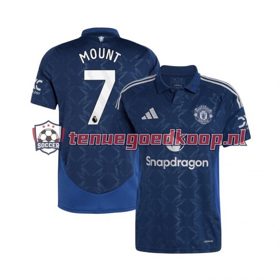 Uit Tenue van Manchester United Mason Mount 7 Heren 2024-25 Korte Mouw