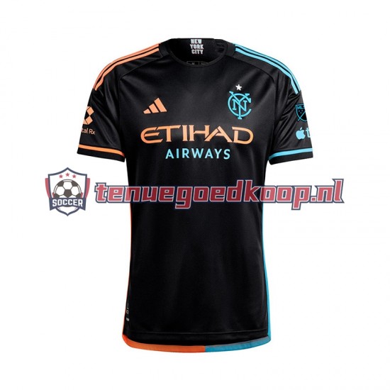 Uit Tenue van New York City FC Heren 2024 Korte Mouw