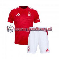 Thuis Tenue van Nottingham Forest Kind 2-13 jaar 2024-25 Korte Mouw