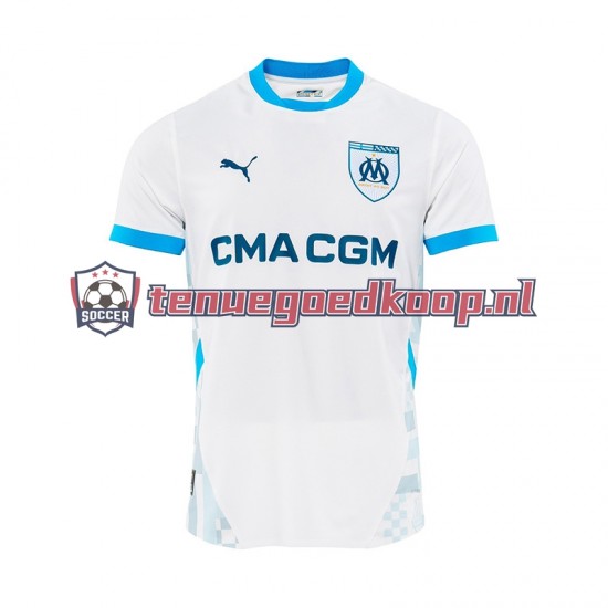 Thuis Tenue van Olympique Marseille Heren 2024-25 Korte Mouw