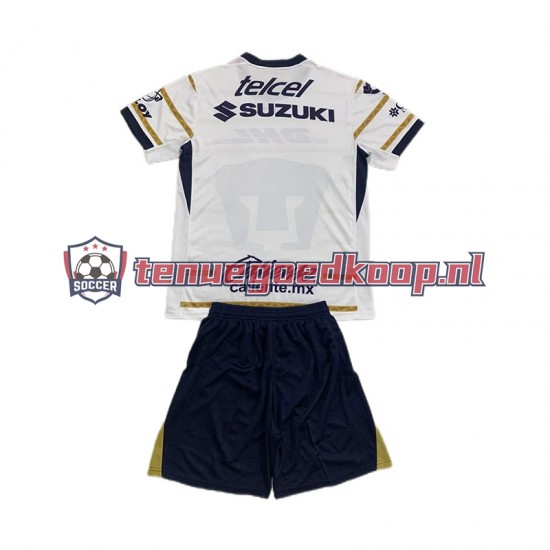 Thuis Tenue van Pumas UNAM Kind 2-13 jaar 2024-25 Korte Mouw