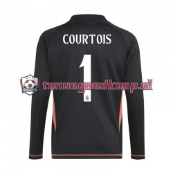 Uit Tenue van Real Madrid Keepersshirt Thibaut Courtois 1 Heren 2024-25 Korte Mouw