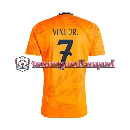 Uit Tenue van Real Madrid VINI JR 7 Heren 2024-25 Korte Mouw