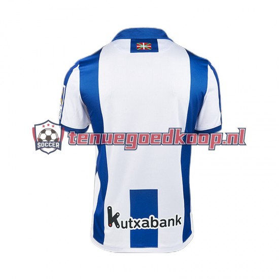 Thuis Tenue van Real Sociedad Heren 2024-25 Korte Mouw