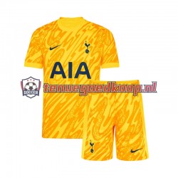 Thuis Tenue van Tottenham Hotspur Keepersshirt Kind 2-13 jaar 2024-25 Korte Mouw