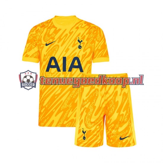 Thuis Tenue van Tottenham Hotspur Keepersshirt Kind 2-13 jaar 2024-25 Korte Mouw