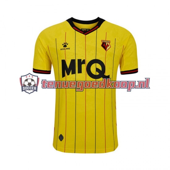 Thuis Tenue van Watford Heren 2024-25 Korte Mouw