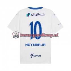 Uit Tenue van Al-Hilal Neymar JR 10 Heren 2024-25 Korte Mouw