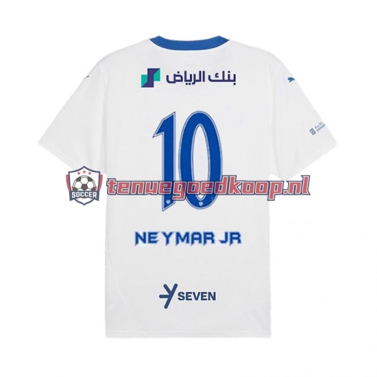 Uit Tenue van Al-Hilal Neymar JR 10 Heren 2024-25 Korte Mouw