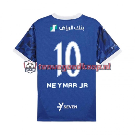 Thuis Tenue van Al-Hilal Neymar JR 10 Heren 2024-25 Korte Mouw