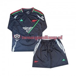 Uit Tenue van Arsenal Kind 2-13 jaar 2024-25 Lange Mouw