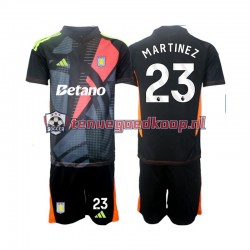 Uit Tenue van Aston Villa Keepersshirt Emiliano Martinez 23 Kind 2-13 jaar 2024-25 Korte Mouw