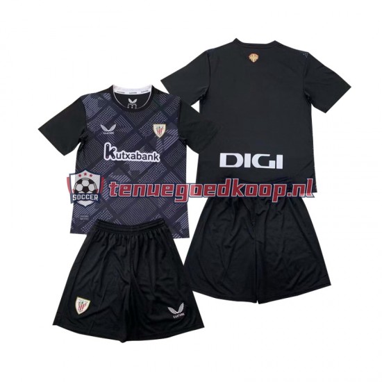 Thuis Tenue van Athletic Bilbao Keepersshirt Kind 2-13 jaar 2024-25 Korte Mouw