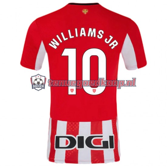 Thuis Tenue van Athletic Bilbao Williams JR 10 Heren 2024-25 Korte Mouw