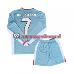 Uit Tenue van Atlético Madrid Antoine Griezmann 7 Kind 2-13 jaar 2024-25 Lange Mouw