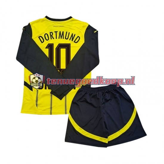 Thuis Tenue van Borussia Dortmund Julian Brandt 10 Kind 2-13 jaar 2024-25 Lange Mouw