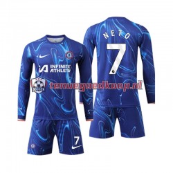 Thuis Tenue van Chelsea Neto 7 Kind 2-13 jaar 2024-25 Lange Mouw