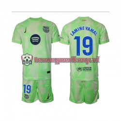 3de Tenue van FC Barcelona Lamine Yamal 19 Kind 2-13 jaar 2024-25 Korte Mouw