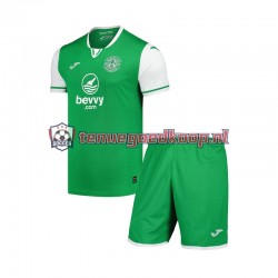 Thuis Tenue van Hibernian Kind 2-13 jaar 2024-25 Korte Mouw