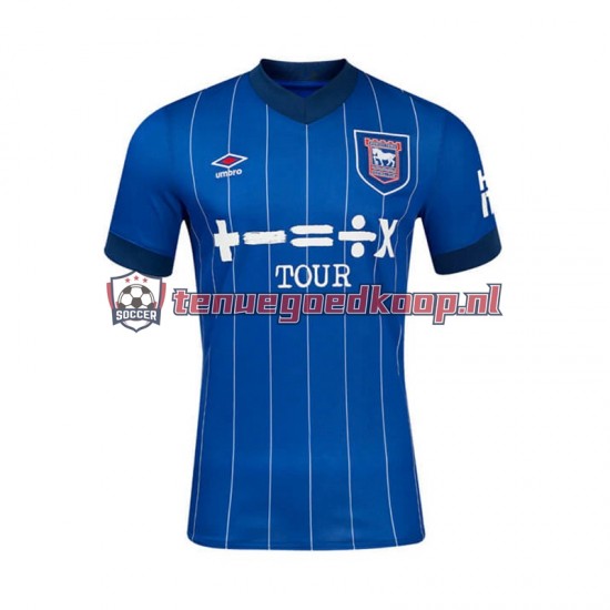 Thuis Tenue van Ipswich Town Heren 2024-25 Korte Mouw