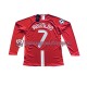 Thuis Retro Tenue van Manchester United Cristiano Ronaldo 7 Champion League 2007 Heren Lange Mouw