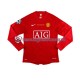 Thuis Retro Tenue van Manchester United Cristiano Ronaldo 7 Champion League 2007 Heren Lange Mouw