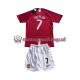 Thuis Retro Tenue van Manchester United Cristiano Ronaldo 7 Champion League 2007 Kind 2-13 jaar Korte Mouw