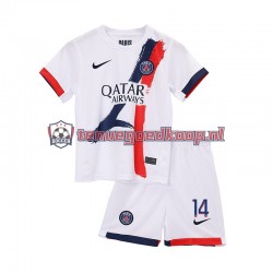 Uit Tenue van Paris Saint-Germain Desire Doue 14 Kind 2-13 jaar 2024-25 Korte Mouw