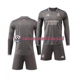 3de Tenue van Real Madrid Kind 2-13 jaar 2024-25 Lange Mouw