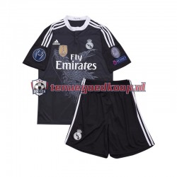 3de Retro Tenue van Real Madrid 2014 Kind 2-13 jaar Korte Mouw